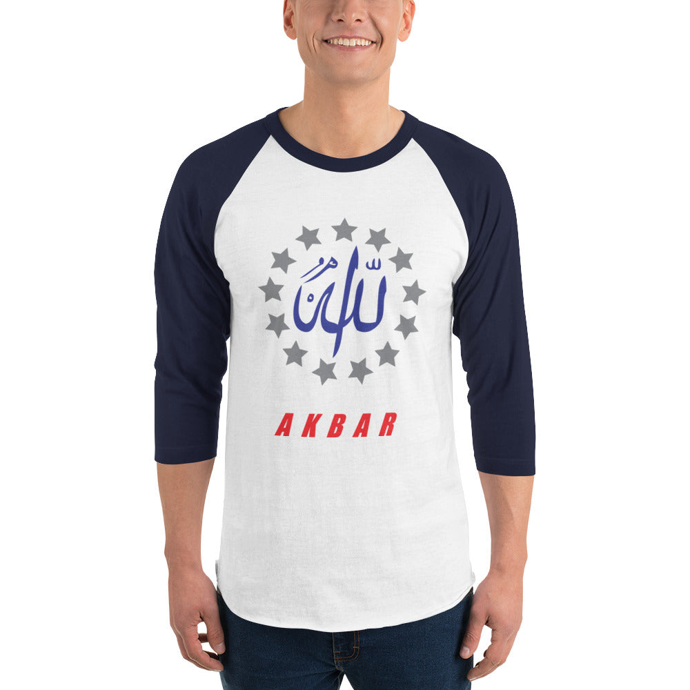 3/4 sleeve raglan shirt