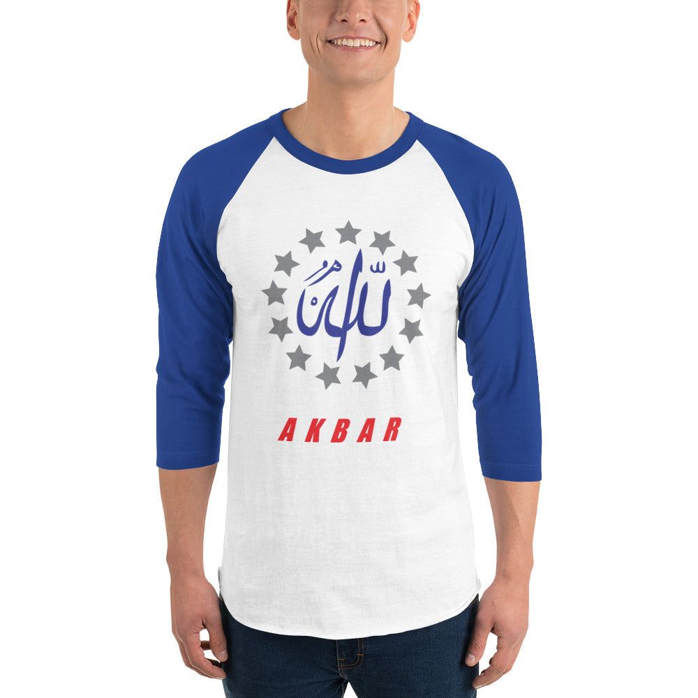 3/4 sleeve raglan shirt